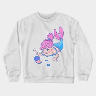 Pearl mermaid Crewneck Sweatshirt